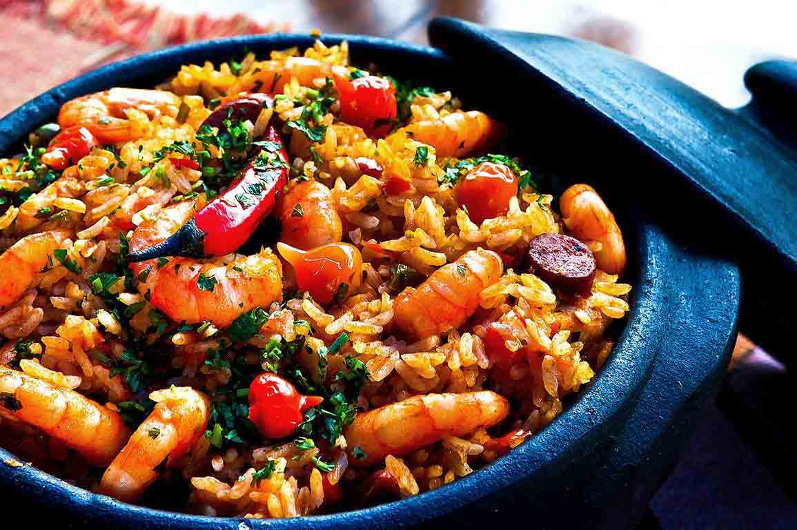Shrimp fried rice