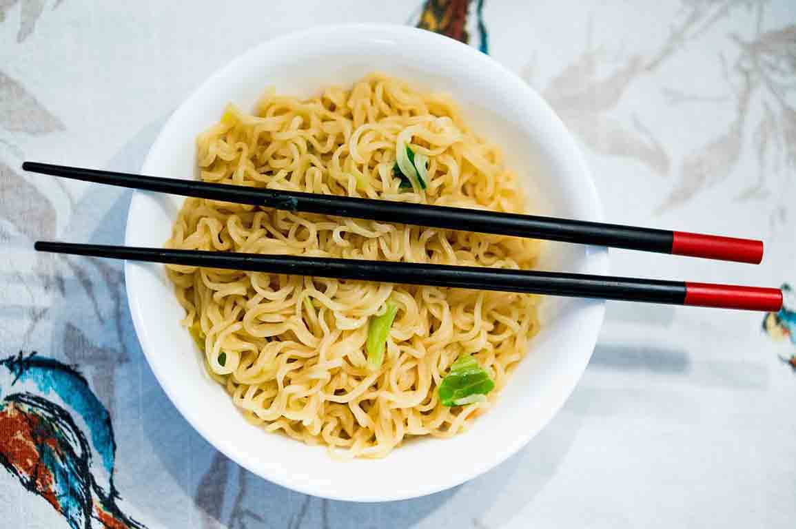 Chinese Soft Fried Noodles Recipe