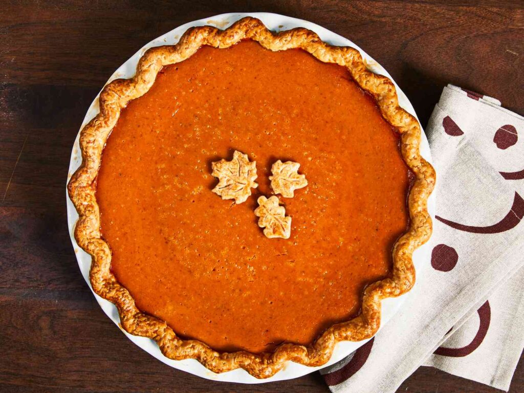 Homemade Fresh Pumpkin Pie Homemade Fresh Pumpkin Pie