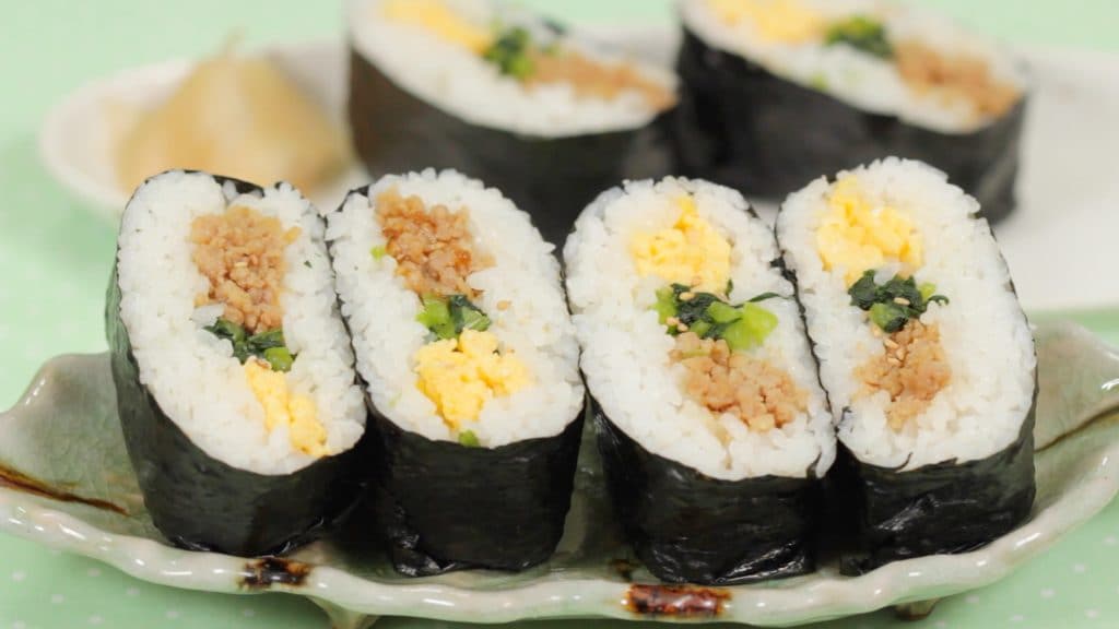 chicken onigiri rice balls