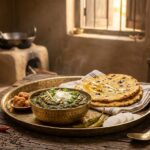 sarson ka saag in bowl,
