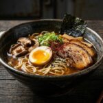 homemade ramen bowl