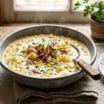 corn chowder soup bowl