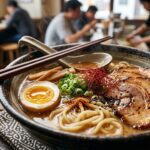 miso ramen noodles bowl