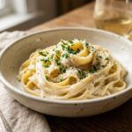 creamy alfredo sauce pan