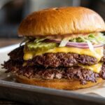 smash burger crispy edges