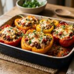 stuffed bell peppers with rice