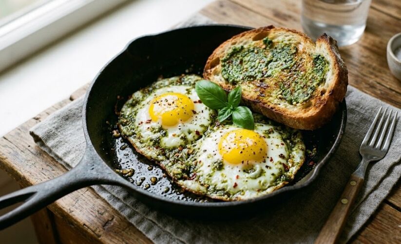 Pesto Eggs Recipe