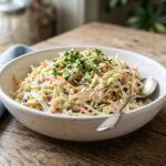 creamy coleslaw bowl