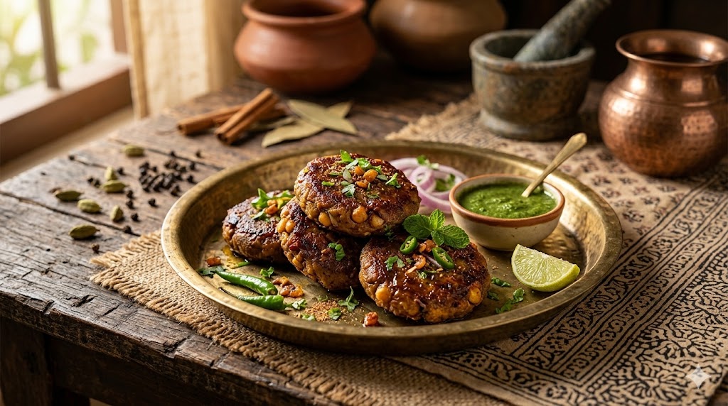 shami kebab plate