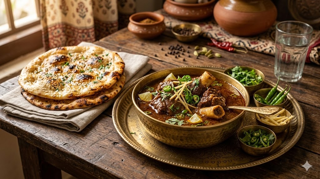 nihari curry bowl