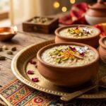phirni dessert in clay pot