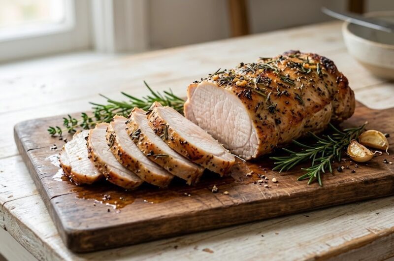 Tender and Juicy Pork Loin Roast Recipe
