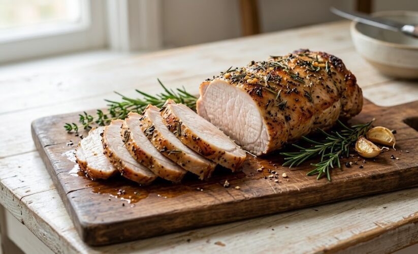 Tender and Juicy Pork Loin Roast Recipe