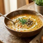 vegan lentil soup homemade