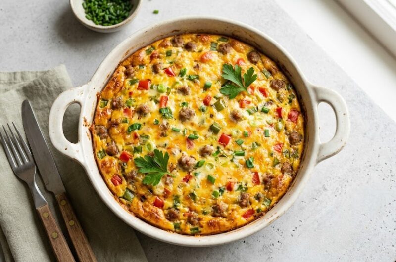 Super Easy Egg Casserole