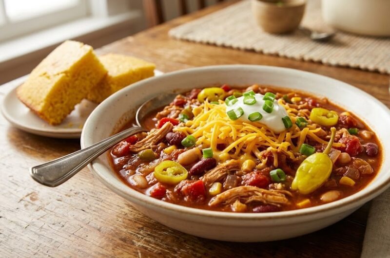 Mississippi Chicken Chili