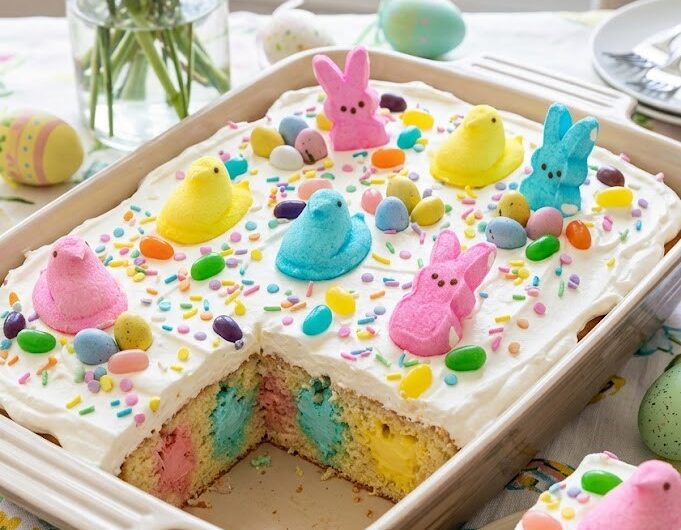 Easter Poke Cake