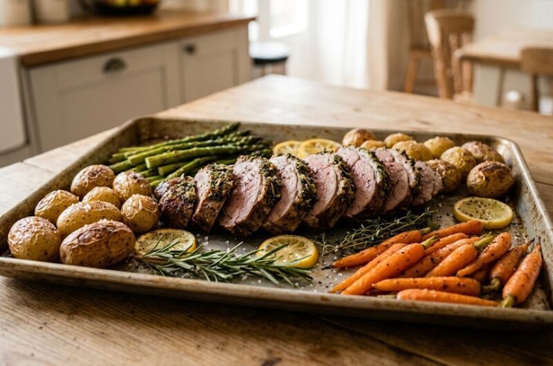 Sheet Pan Easter Dinner