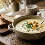 creamy potato leek soup