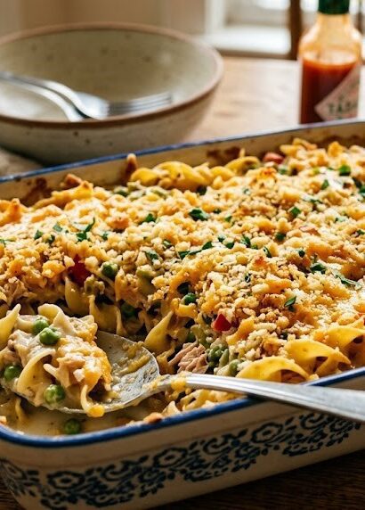 creamy baked tuna casserole