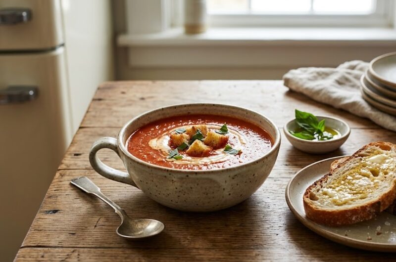 Kate Hudson's 4-Ingredient Tomato Soup Recipe