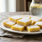 lady bird johnson lemon bars close up