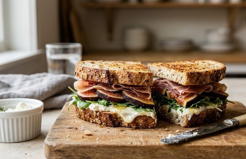 Ringo Starr's Favorite 2-Ingredient Goat Cheese Sandwich