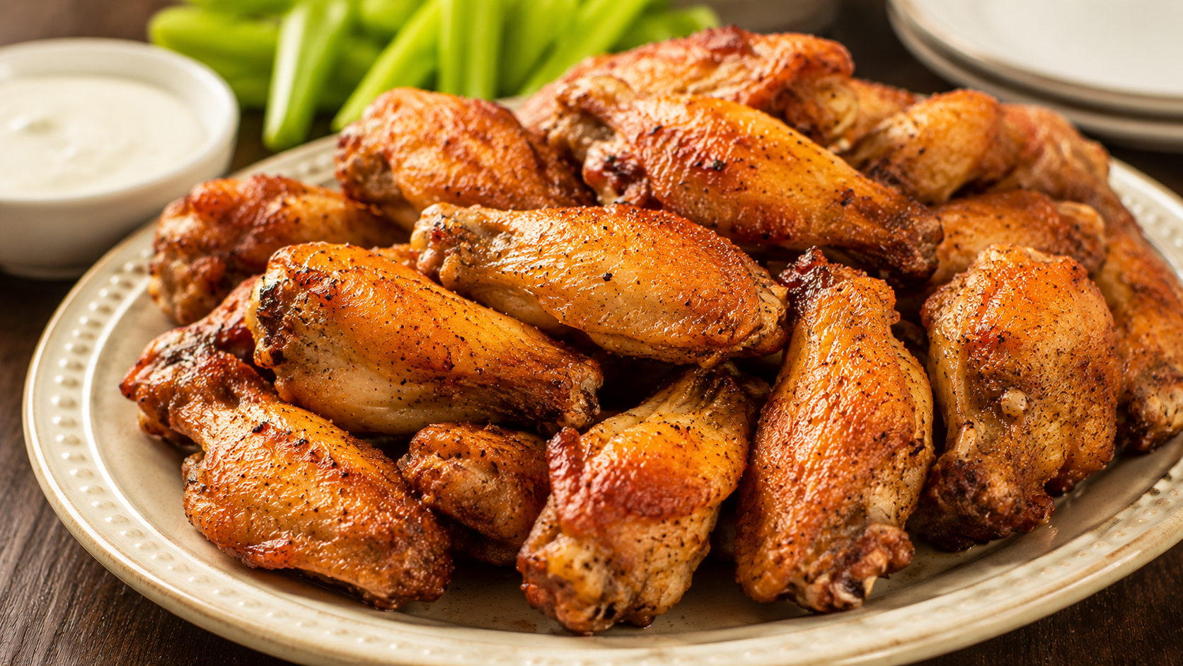 Oven Crisp Chicken Wings