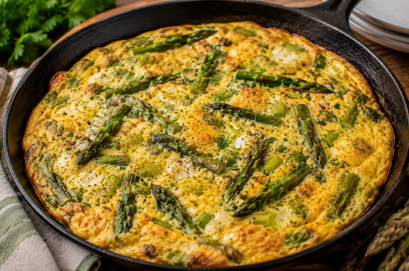 Sarah McLachlan's Asparagus Frittata