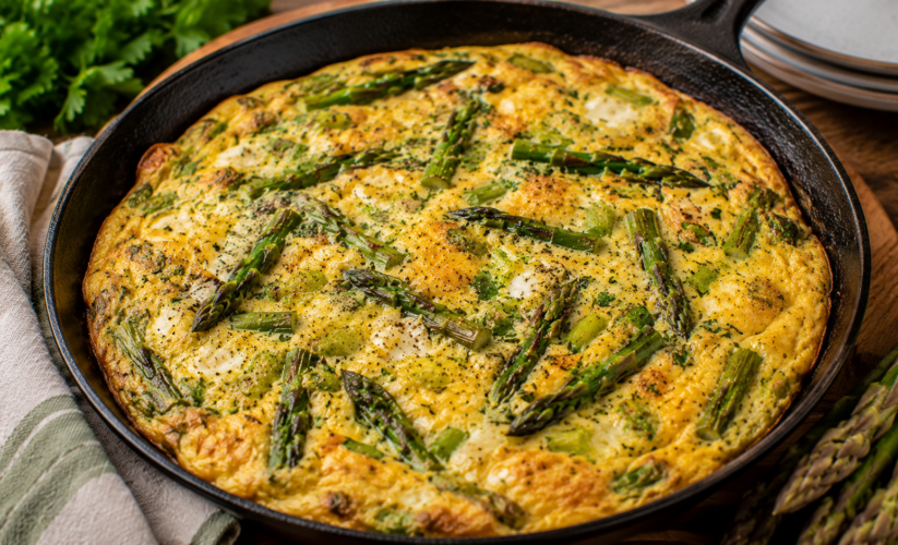 Sarah McLachlan’s Asparagus Frittata