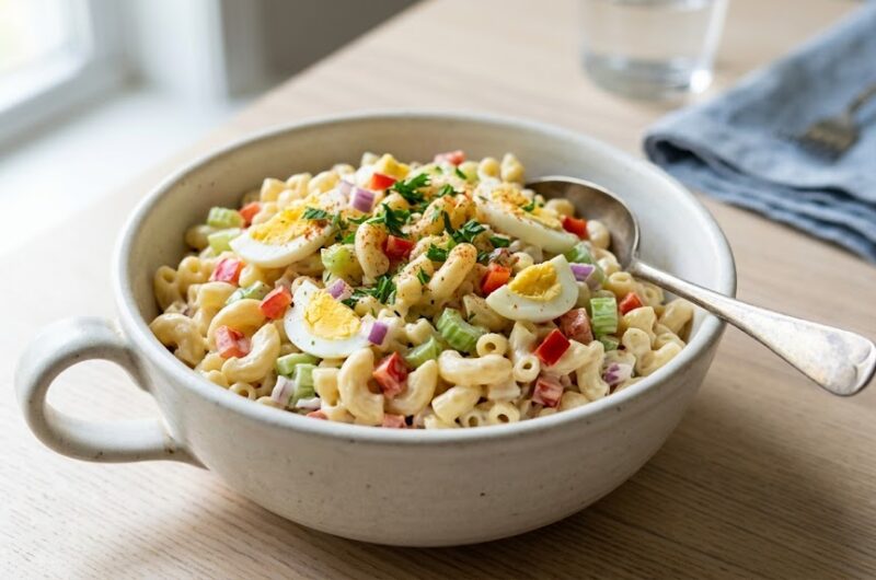 The Wahlberg's Macaroni Salad