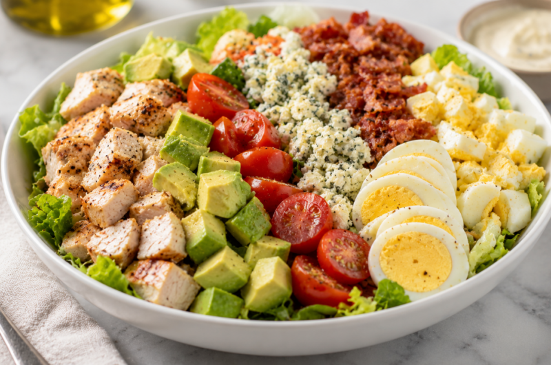 Protein Cobb Salad – The REAL Jennifer Aniston Salad