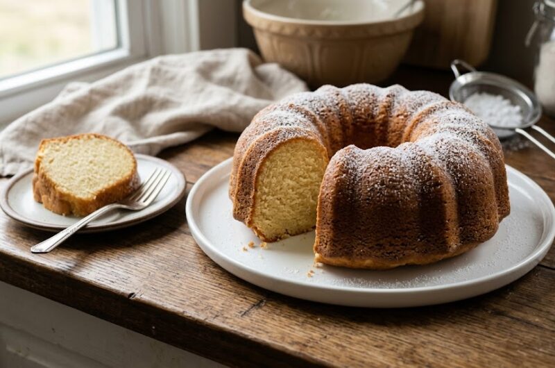 Elvis Presley's Favorite Whipping Cream Pound Cake