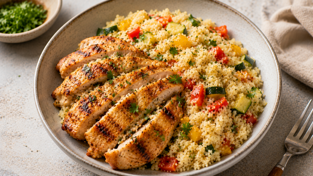 Chicken with Couscous