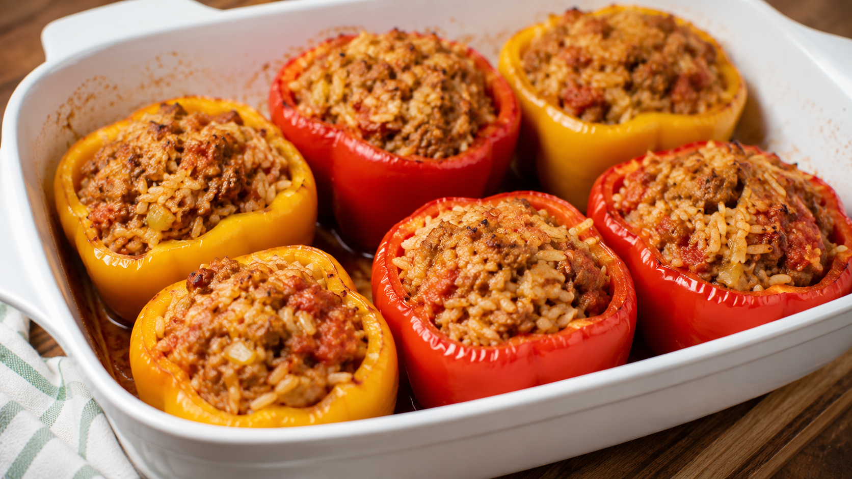 Princess Diana’s Favorite Stuffed Bell Peppers