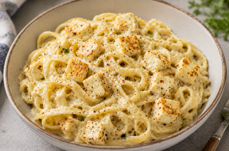 Cottage Cheese Alfredo