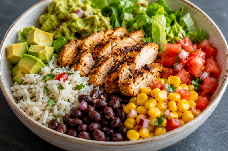 Chicken burrito bowl