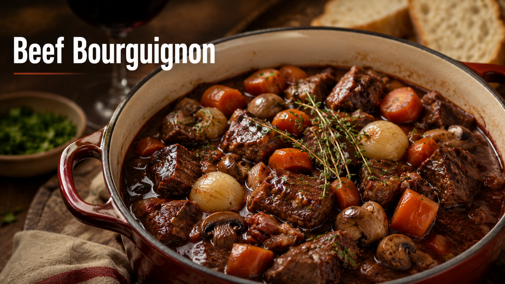 Beef Bourguignon (Julia Child Recipe)
