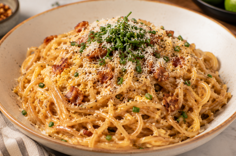 Chrissy Teigen’s Pad Thai Carbonara