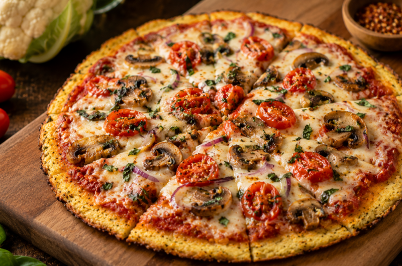 Anna Jones's Cauliflower Pizza