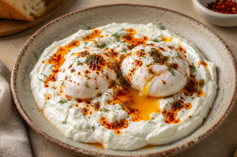 Cilbir – Turkish Eggs