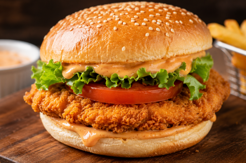 Chicken burger