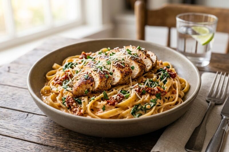 Marry Me Chicken Pasta