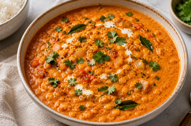 Coconut Red Lentil Curry Recipe