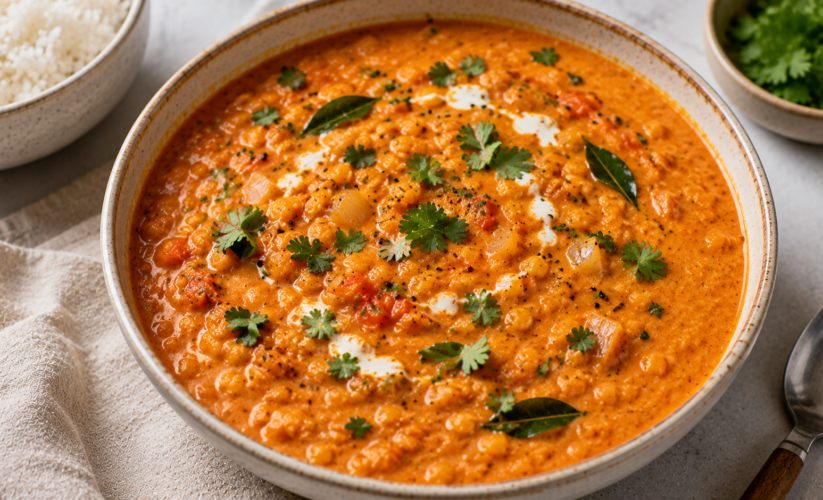 Coconut Red Lentil Curry Recipe