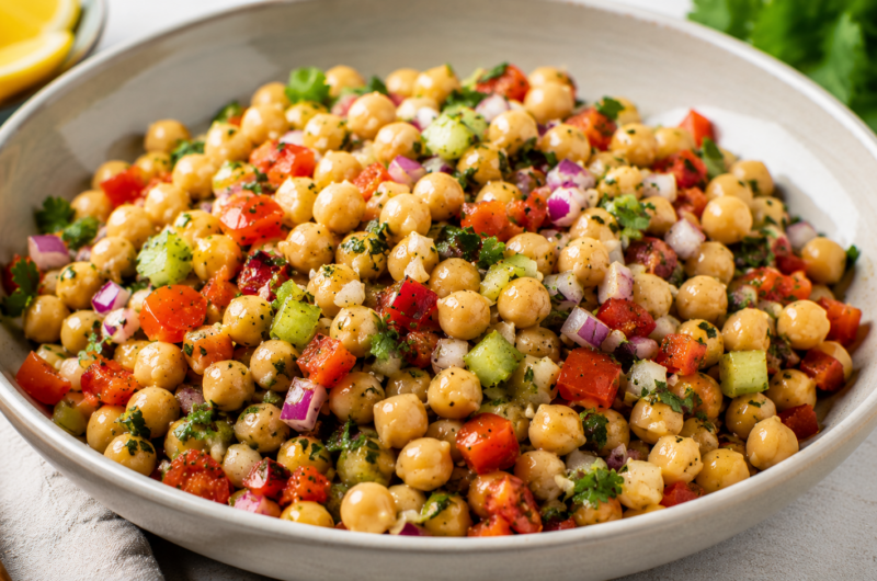 Rihanna’s Vegan Chickpea Salad