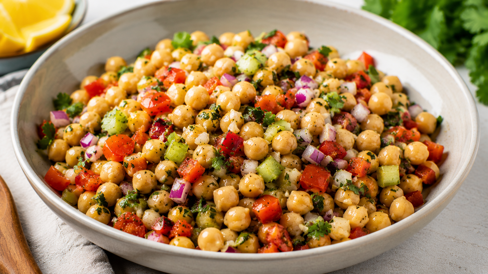 Rihanna’s Vegan Chickpea Salad