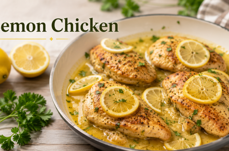 Katie Couric's Lemon Chicken