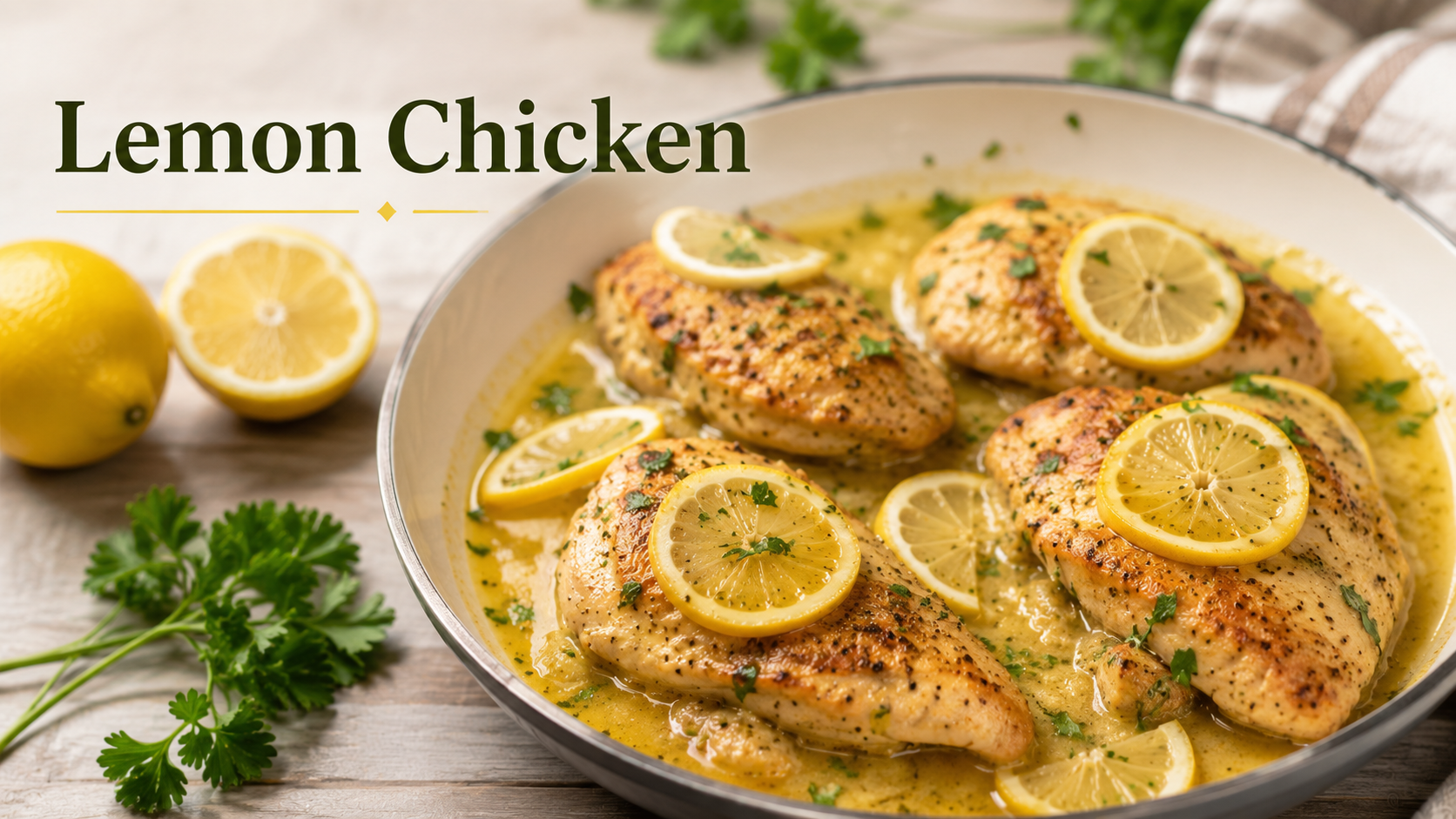 Katie Couric’s Lemon Chicken